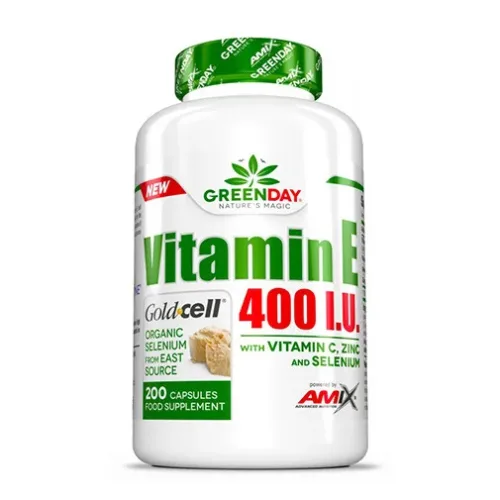 GreenDay Vitamin E 400 I.U. / 200 Caps - Amix