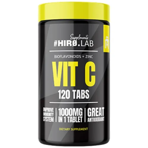 Vitamin C 1000 mg + Bioflavonoids | with Echinacea + Zinc / 120 Таблетки, 120 дози - Hero.Lab