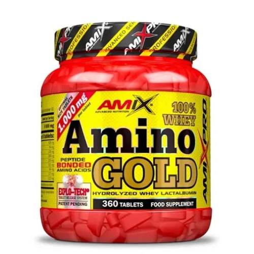 Amino Whey Gold / 360 Tabs / 600g - Amix