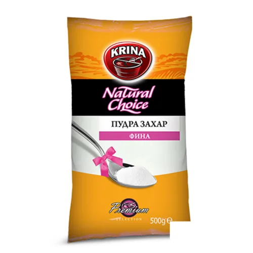 Пудра захар Krina 500гр. - СуиКо ЕООД