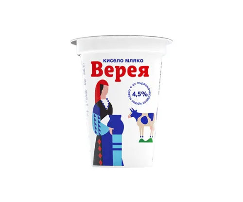 Краве кисело мляко 4.5% - Верея