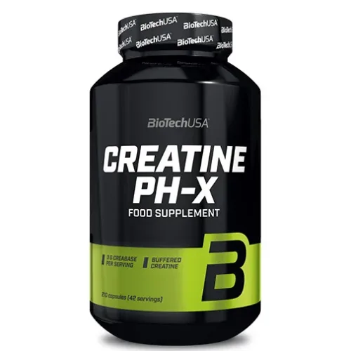 Creatine pH-X / 210 Caps / 210g - BioTech USA