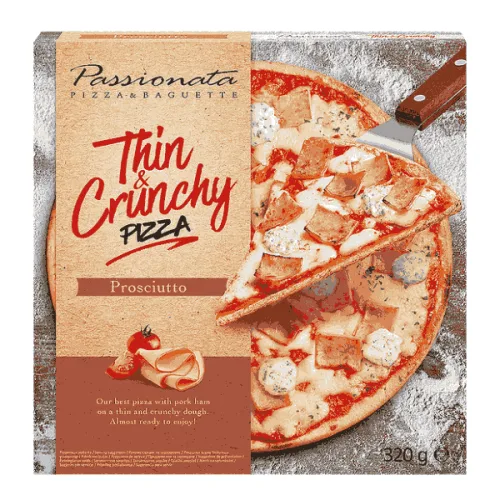 Пица Прошуто Passionata Thin & Crunchy 320гр.