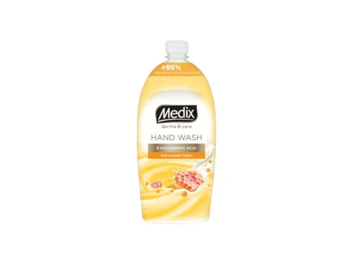Сапун Течен Medix Cream Coll Milk&Honey 800 Мл Пълнител