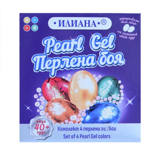 Боя за яйца Перлена 4 цвята Илиана