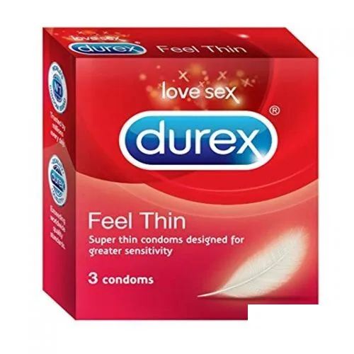 Презервативи Durex Feel Thin 3бр. в кут. - Durex