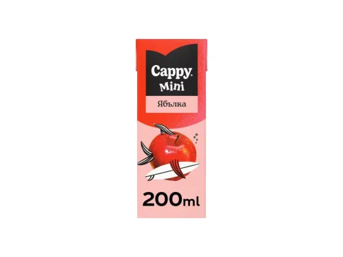 Нектар Cappy Ябълка 50% 200мл Тетрапак