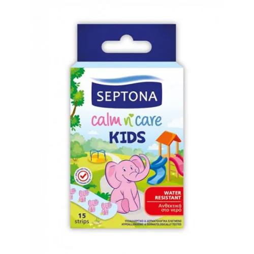 Пластири лепенки за рани детски Septona 15бр.