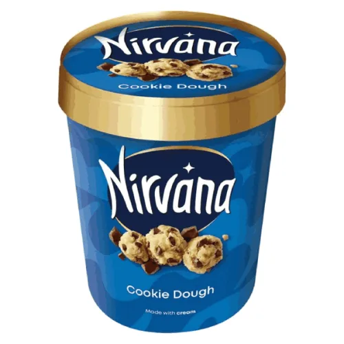 Сладолед Nirvana Cookie Dough Nestle 420мл. - Nirvana