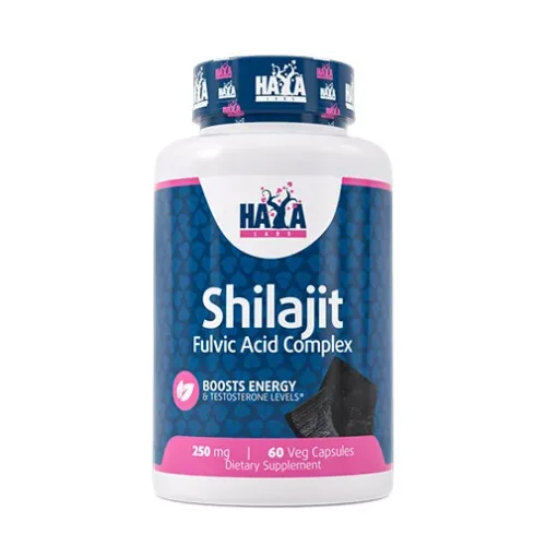 Shilajit 250 mg / 60 Vcaps - Haya Labs