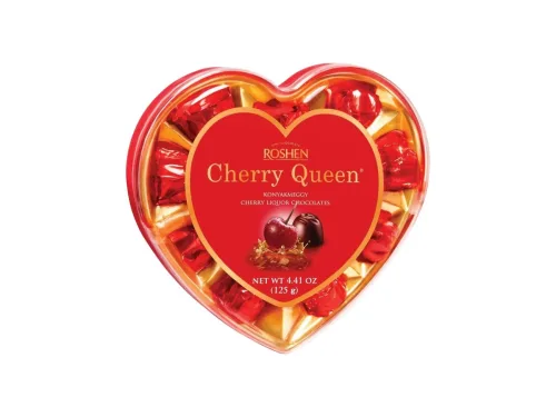 Бонбони Roshen Cherry Queen Сърце 125гр Св.В.
