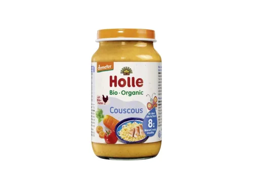 Пюре Био Holle Зеленчуци с Пиле и Кускук 220гр