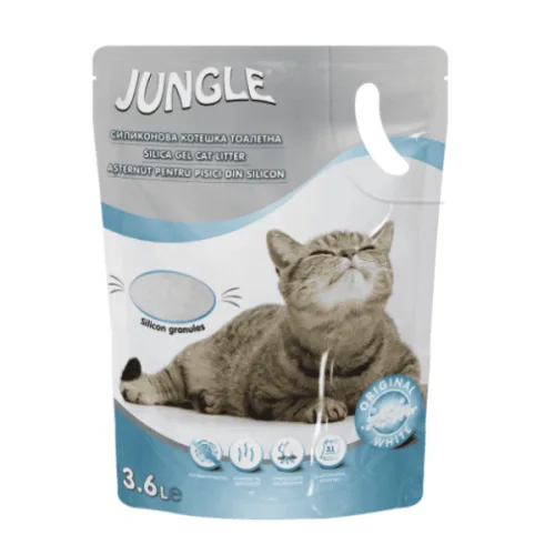 Котешка тоалетна силиконова Jungle 3,6л. - Jungle