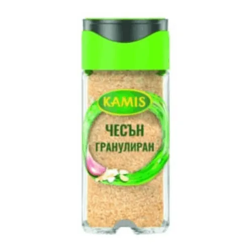 Чесън гранулиран Kamis в бурканче 55гр.