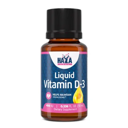 Liquid Vitamin D3 400 IU / 10 ml - Haya Labs