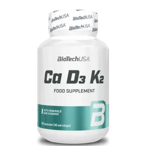 Ca D3 K2 / 90 Caps - BioTech USA