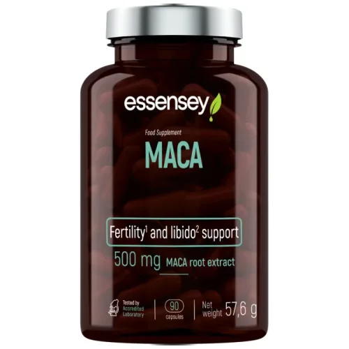 Maca 500 mg / 90 капсули, 90 дози - Essensey
