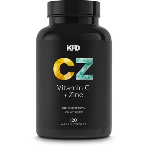 KFD Vitamin C + Zinc - Витамин C + Цинк, Разфасовка 120 caps - KFD Nutrition
