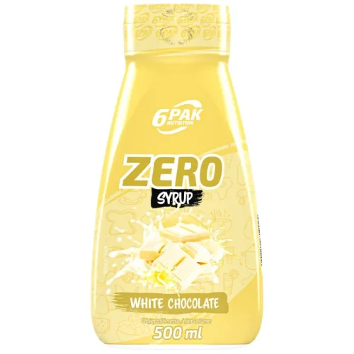 Syrup Zero - White Chocolate / 500 мл - 6PAK Nutrition