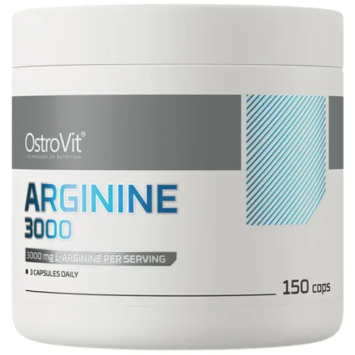 Arginine 3000 / L-Arginine Caps / 150 капсули, 50 дози - OstroVit