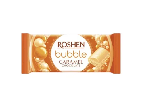 Шоколад Roshen Аеро Бял С Карамел