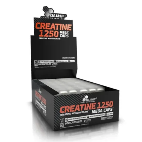 Creatine Mega Caps 1250 mg / 900 Caps / 500g - OLIMP
