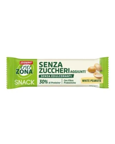 Snack Balance Протеинов бар, фъстъци с бял шоколад, 33 g, Enervit EnerZona - Enervit EnerZona