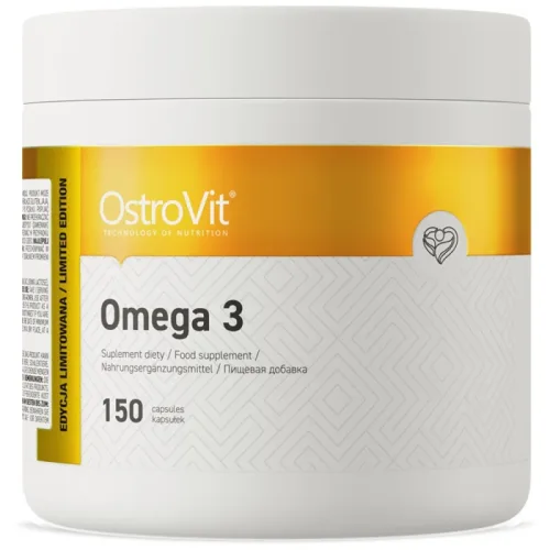 Omega 3 1000 mg / 150 Гел капсули, 150 дози - OstroVit