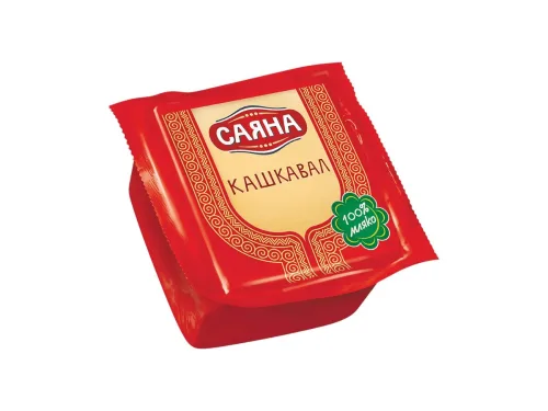 Кашкавал От Краве Мляко Саяна 600гр Вакуум