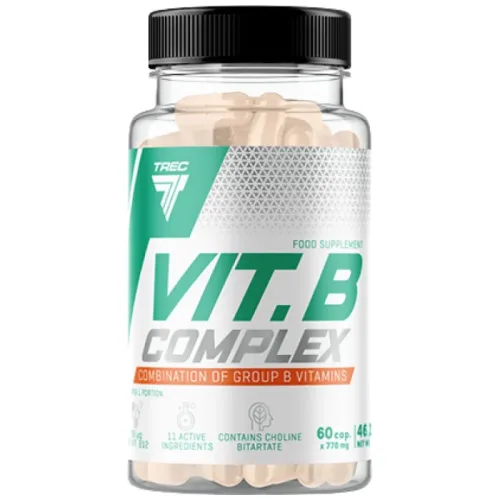 Vit. B-Complex | Vitamin B Group Completion / 60 капсули, 60 дози - Trec Nutrition