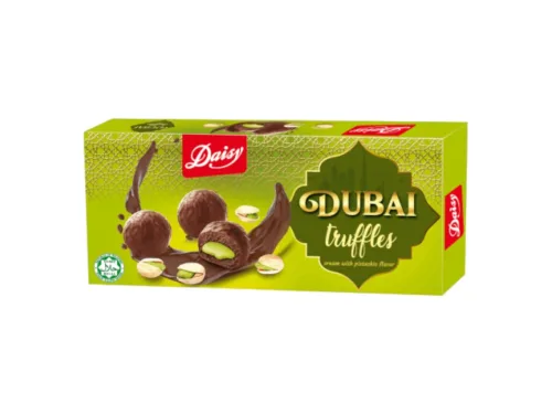 Трюфели Daisy Dubai Вкус Шам Фъстък 180гр Кутия