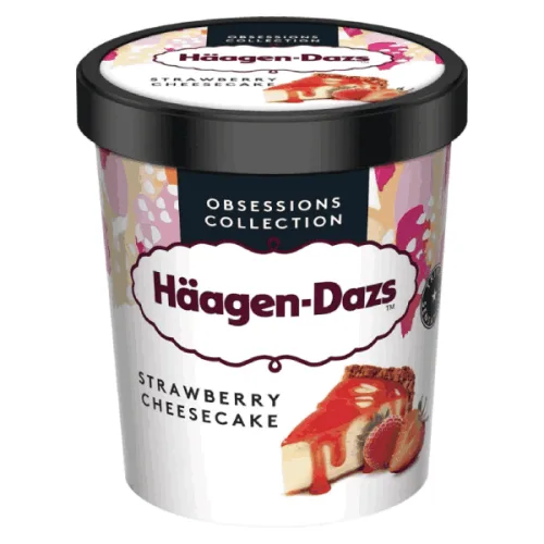 Сладолед Ягодов чийзкейк Haagen Dazs 460мл. - Haagen Dazs