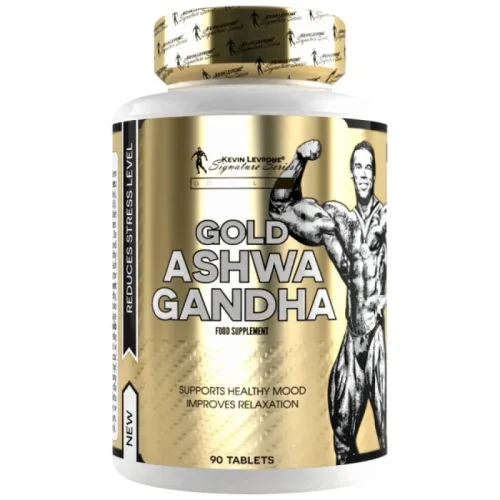 Gold Ashwagandha 300 mg (90 дози) / 90 Таблетки - Kevin Levrone