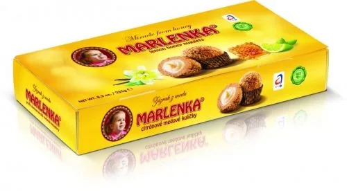 Медени топчета с лимон Марленка 235гр. - Марленка