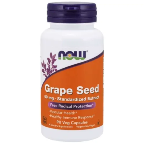 Grape Seed Antioxidant 60 mg / 90 капсули - NOW Foods