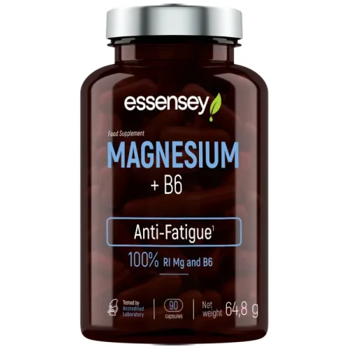 Magnesium 187.5 mg + B6 / 90 капсули, 45 дози - Essensey