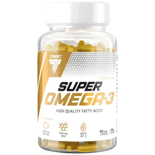Super Omega-3 / 60 Гел капсули, 30 дози - Trec Nutrition