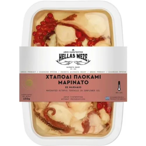 Октопод Hellas Meze маринован 150 гр import - Hellas Meze
