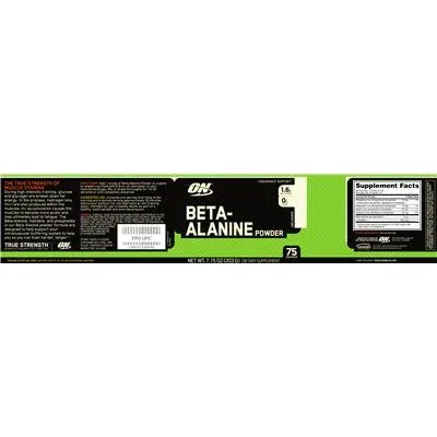 Прах Beta-Alanine без вкус / Beta-Alanine Powder Unflavored - Optimum Nutrition