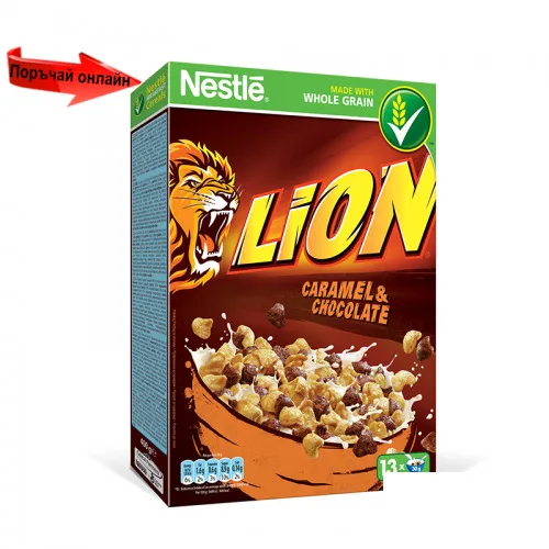 Зърнена закуска Lion 400 гр.