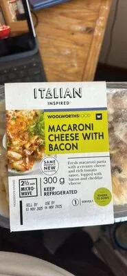 Макарони с кашкавал и бекон / Macaroni Cheese with Bacon - WOOLWORTHS FOOD