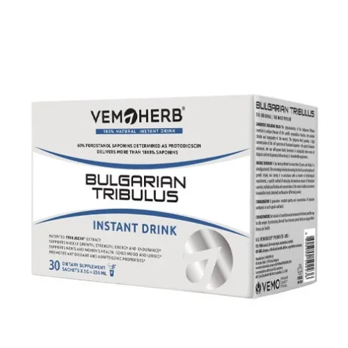 Bulgarian Tribulus Drink Box / 30x Sachets - Vemoherb