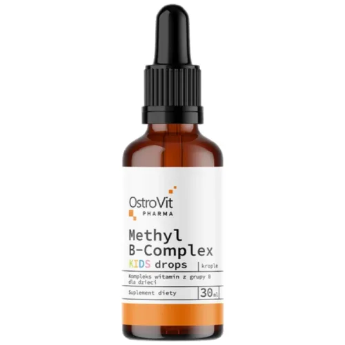 Methyl B-Complex Drops | for Kids / 30 мл, 132 дози - OstroVit