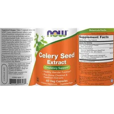 Екстракт от целина / Celery Seed Extract - NOW