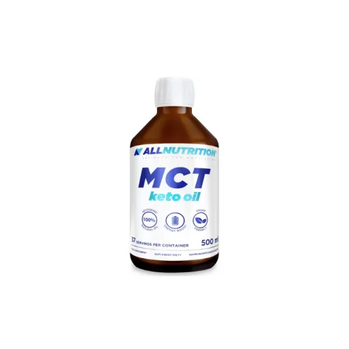 MCT Keto Oil - Средноверижни триглицериди, Разфасовка 500ml - Allnutrition