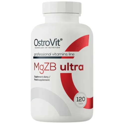 MgZB Ultra / ZMA / 120 Таблетки, 40 дози - OstroVit