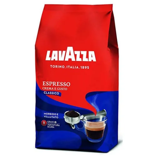 Кафе Lavazza Crema e Gusto класик на зърна 1кг. - Lavazza