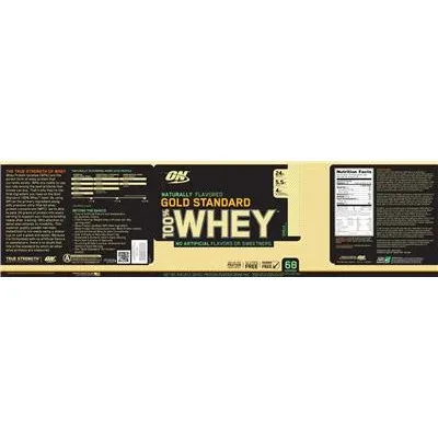 Златен стандарт 100% суроватъчен протеин ванилия / Gold Standard 100% Whey Vanilla - Optimum Nutrition