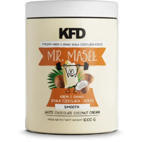 KFD Protein Cream White Chocolate & Coconut - Протеинов Крем за Мазане - KFD Nutrition