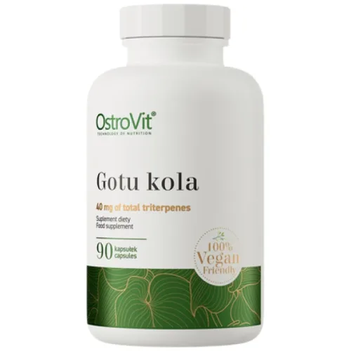 Gotu Kola 400 mg / Vege / 90 капсули, 90 дози - OstroVit
